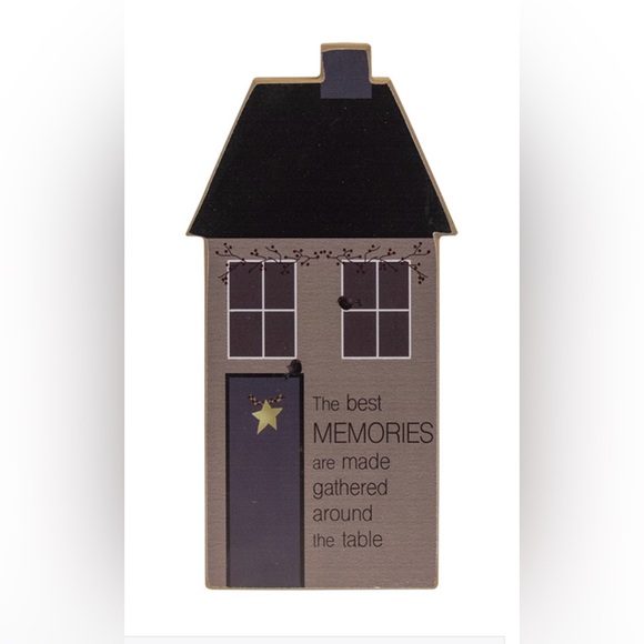 *Family Traditions Saltbox House Muted Mauve Color - Picture 10 of 10